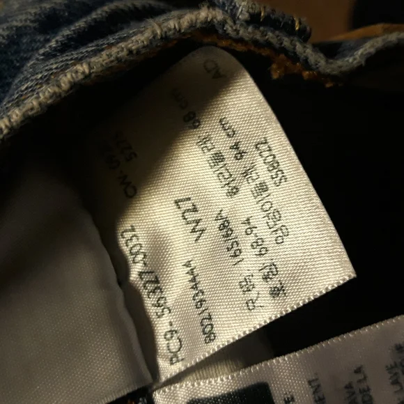 Levis 501 jean short shorts 27 - Picture 4 of 6